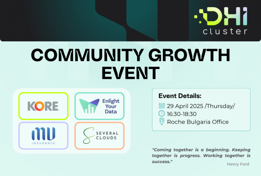DHI Cluster Community Growth Event